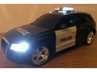 rc police car with lights and siren